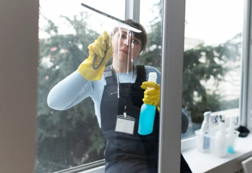 Nettoyage de vitres intérieures et extérieures à Monceaux